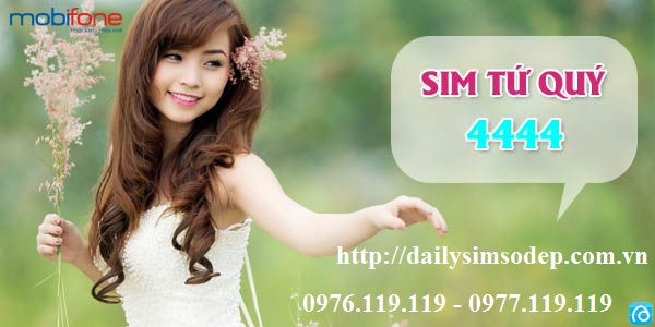 sim tứ quý 4444