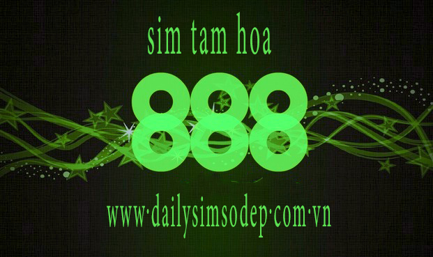 sim tam hoa 888