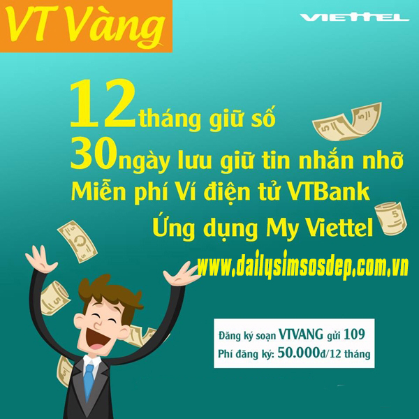 gói VT vàng Viettel