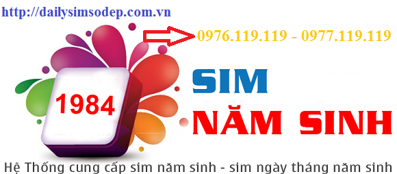 sim năm sinh 1984