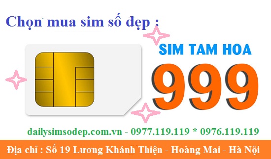 sim tam hoa 999