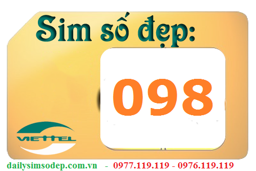 sim viettel 098
