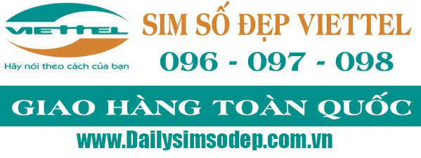 Sim số đẹp viettel