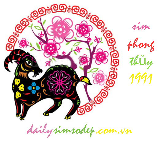sim phong thủy cho người sinh năm 1991