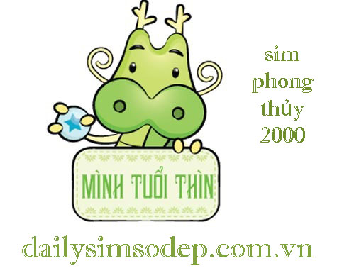 sim phong thủy cho năm sinh 2000