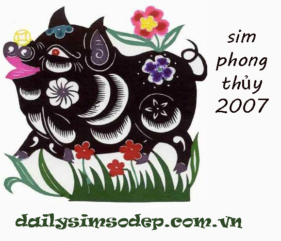 sim số đẹp hợp năm sinh 2007