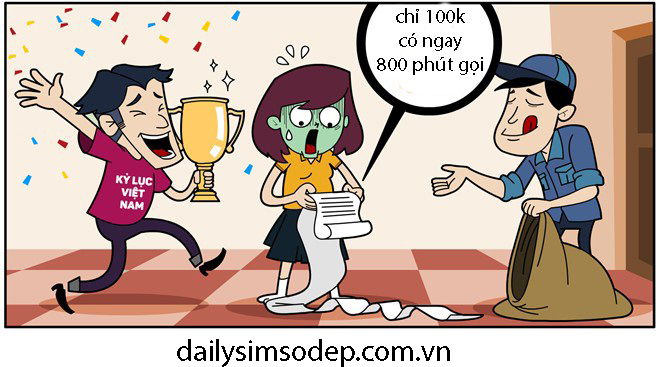 Với 100k có ngay 800 phút gọi