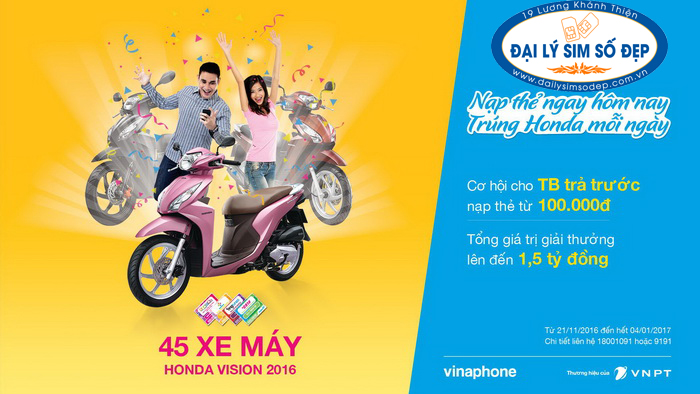 khuyến mãi khủng của Vinaphone