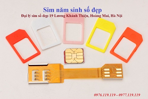 Sim năm sinh số đẹp