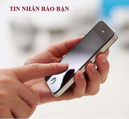 tin nhắn báo bận