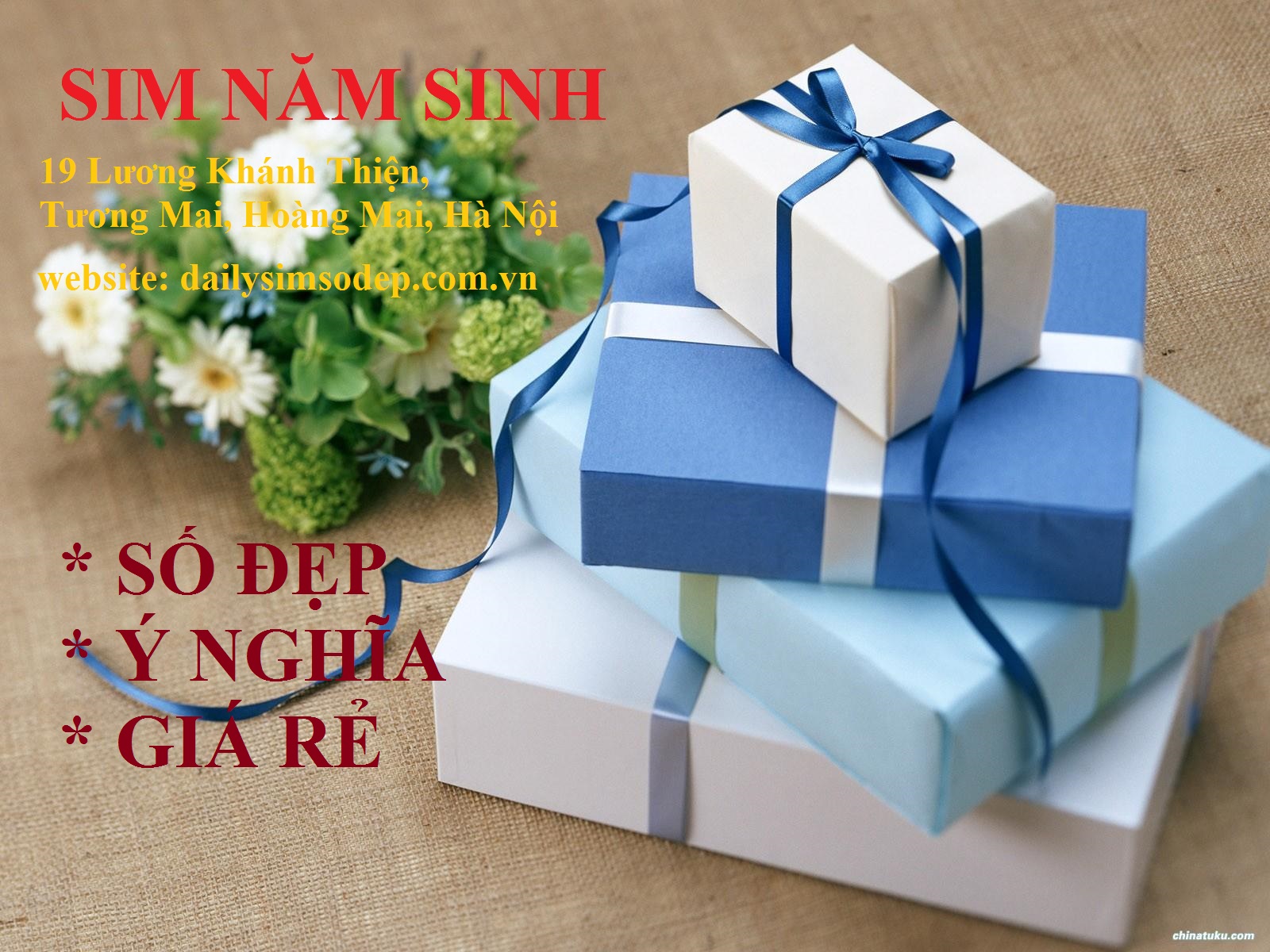  Mua sim năm sinh làm quà