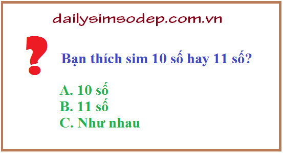 chọn sim 10 số