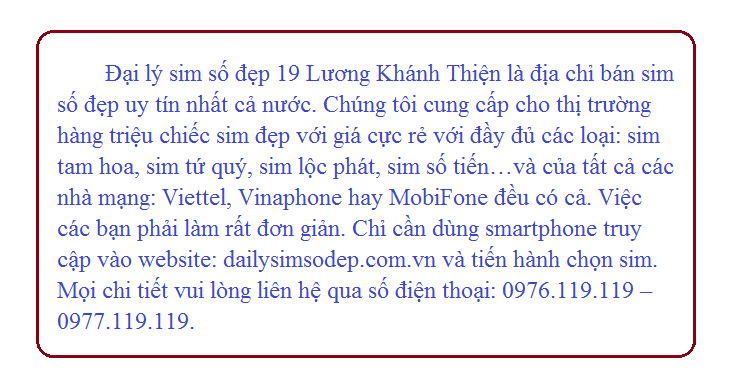 bán sim số đẹp