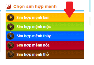 sim hợp mệnh Kim
