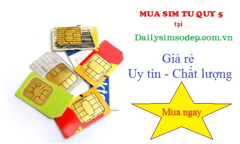 mua sim tứ quý 5 giá rẻ