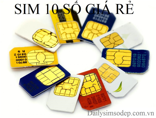 sim 10 số giá rẻ
