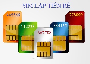 SIM LẶP TIẾN RẺ