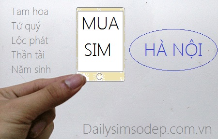 mua sim tại Hà Nội