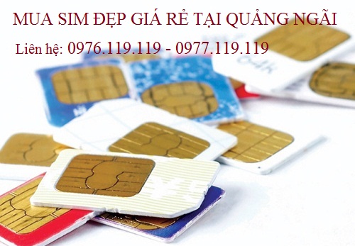 mua sim đẹp tại quảng ngãi