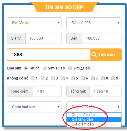 MUA SIM TẠI BÌNH THUẬN