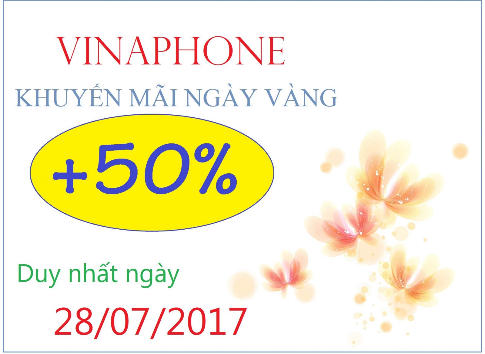 Vinaphone khuyến mãi