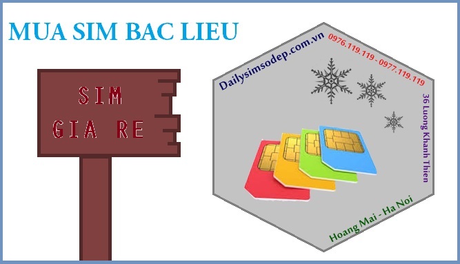 Mua sim đẹp giá rẻ
