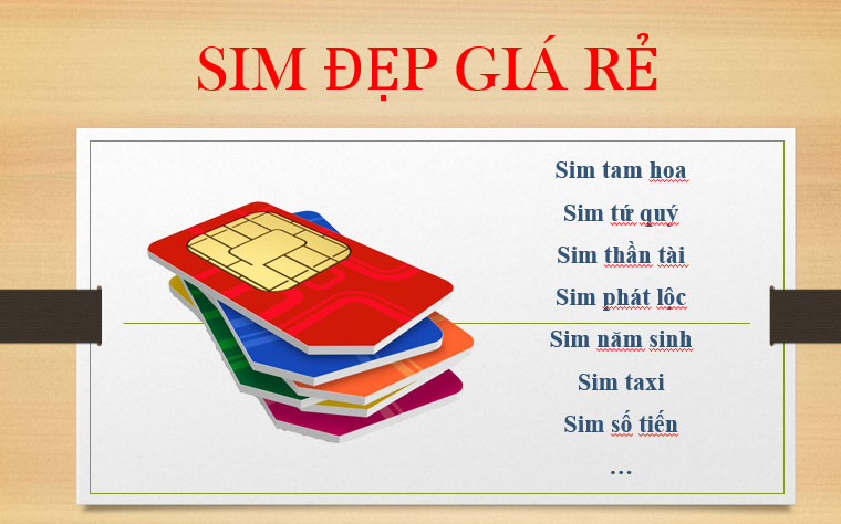 sim đẹp giá rẻ