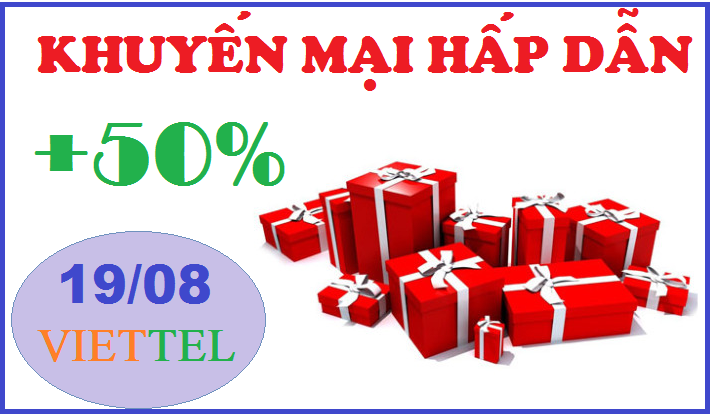 khuyến mãi Viettel