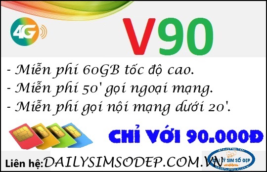 Lướt web thả ga, gọi điện không giới hạn với gói cước V90