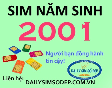 Vì sao sim năm sinh 2001 được ưa chuộng hiện nay