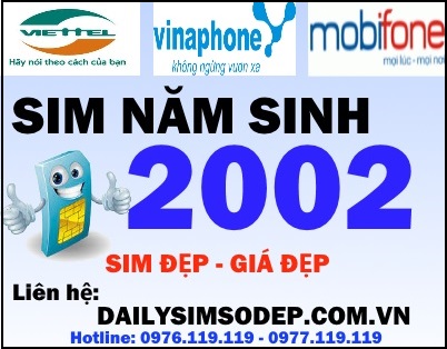 Vì sao sim năm sinh 2002 được ưa chuộng nhất hiện nay