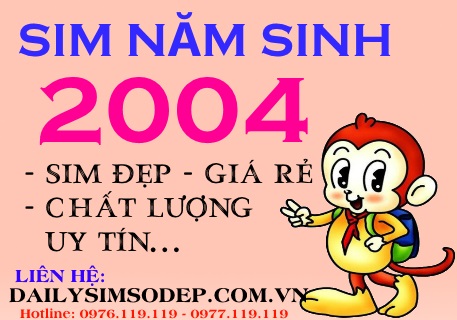 Vì sao sim năm sinh 2004 được ưa chuộng hiện nay