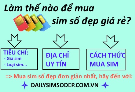 Những lưu ý cần quan tâm khi có nhu cầu mua sim số