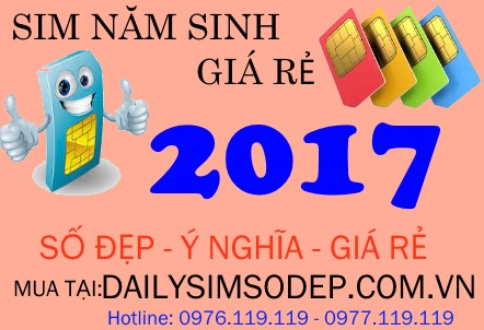 Vì sao sim năm sinh 2017 được ưa chuộng hiện nay