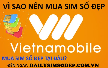 Những lý do nên mua sim số đẹp Vietnamobile