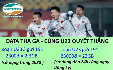 Xem chung kết U23 dễ dàng trên dế yêu chỉ với 2300đ