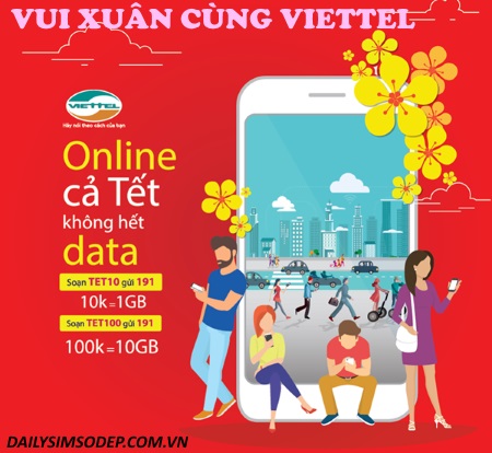 Chào đón Tết với gói cước TET Viettel cùng nhiều ưu đãi