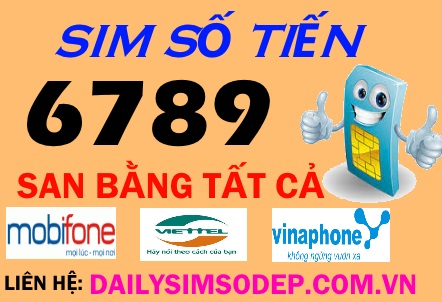 Cách mua sim số tiến 6789 giá cực ưu đãi
