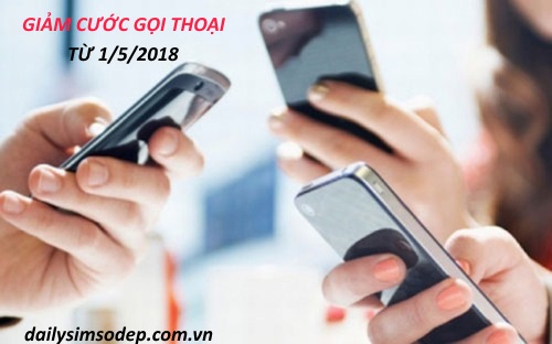 Cước gọi thoại giảm từ ngày 1/5