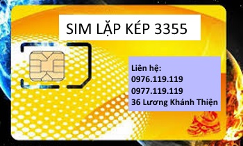 Mua sim lặp kép 3355 giá rẻ ở đâu