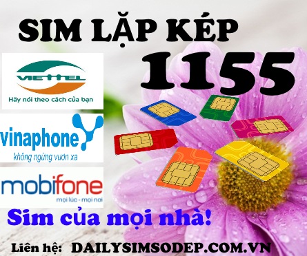 Mua sim lặp kép 1155 giá rẻ tại đâu