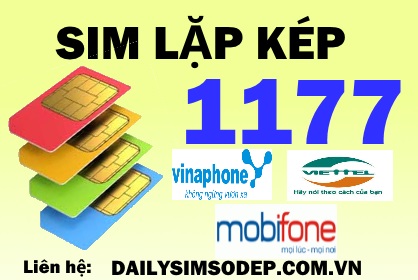 Mua sim lặp kép 1177 giá rẻ ở đâu