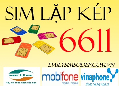 Mua sim lặp kép 6611 giá rẻ ở đâu