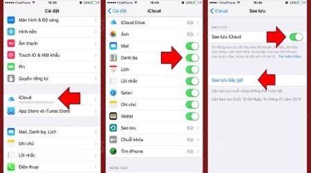 Cách sao lưu danh bạ từ iPhone sang Gmail