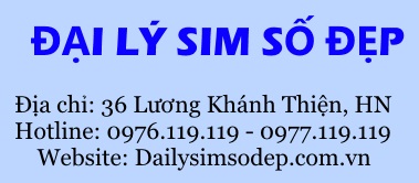 Đại lý sim số đẹp