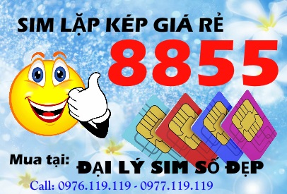 Mua sim lặp kép 8855 giá rẻ ở đâu
