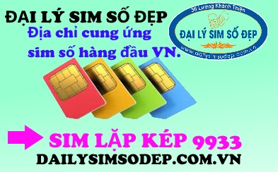 Mua sim lặp kép 9933 giá rẻ ở đâu