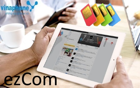 Thuê bao ezCom Vinaphone cùng các gói cước hấp dẫn