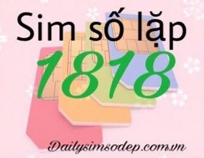 cách mua sim số lặp 1818 giá rẻ