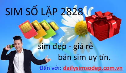 Cách mua sim số lặp 2828 giá rẻ